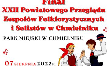 plakat finałowego przeglądu